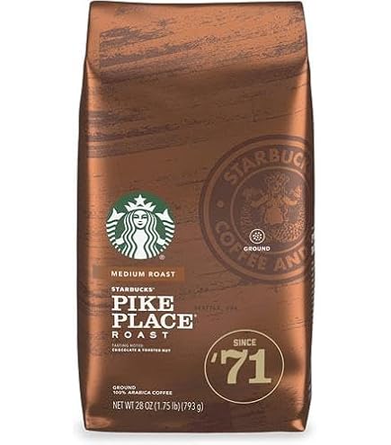 Amazon.co.jp: スターバックス パイクプレイスロースト (粉) 793g